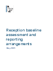 2021 Reception baseline assessment: assessment and reporting ...