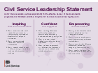 civil service personal statement 2020