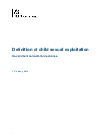 Request for service definition Request for service definition