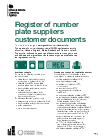 Number Plate Suppliers >> Register Of Number Plate Suppliers Customer Documents Inf136 Gov Uk Number Plate Suppliers >> Register Of Number Plate Suppliers Customer Documents Inf136 Gov Uk
