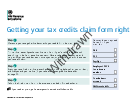 tax credit form tc600