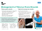 Tetanus Prone Wounds Posters GOV UK
