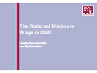 The National Minimum Wage in 2020 - GOV.UK