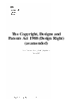 Design right sections: Copyright, Designs and Patents Act 1988 - GOV.UK