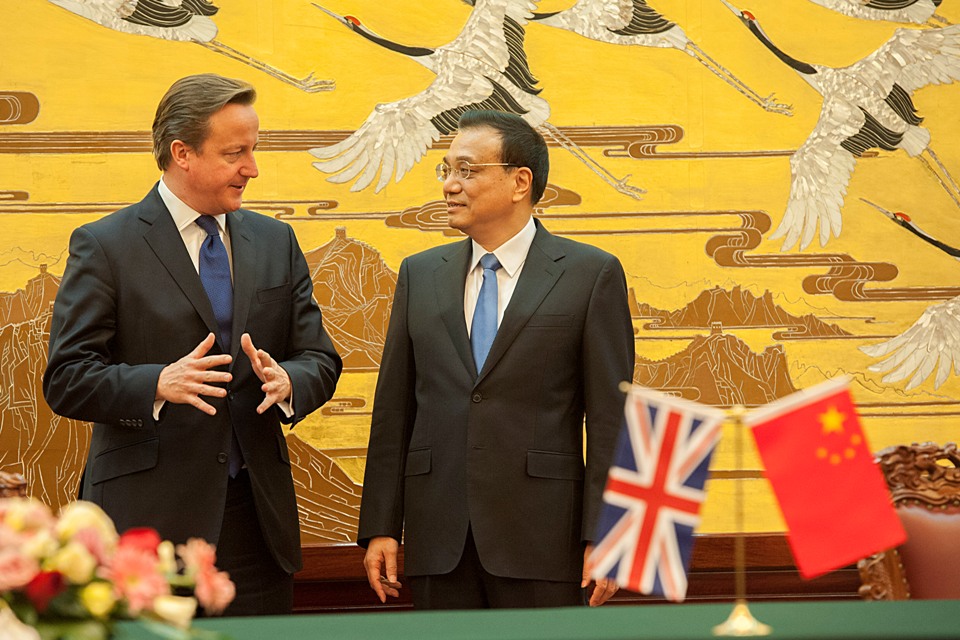 英国首相致辞:英中长期友好关系