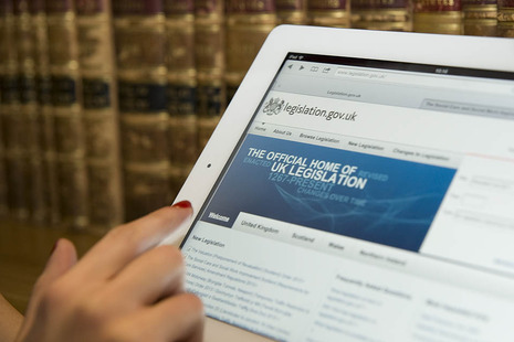 Using the legislation.gov.uk website. Crown copyright