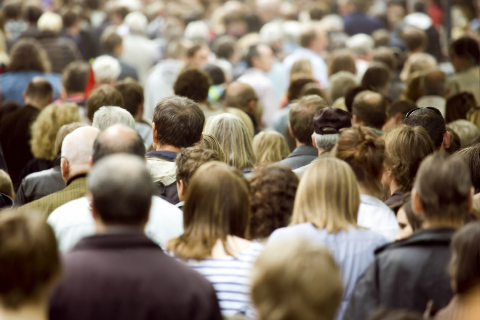 Crowd (Andreas Kermann/iStockPhoto)