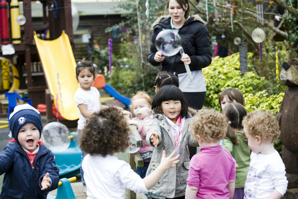 Children playing