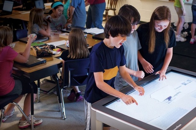 Children in classroom