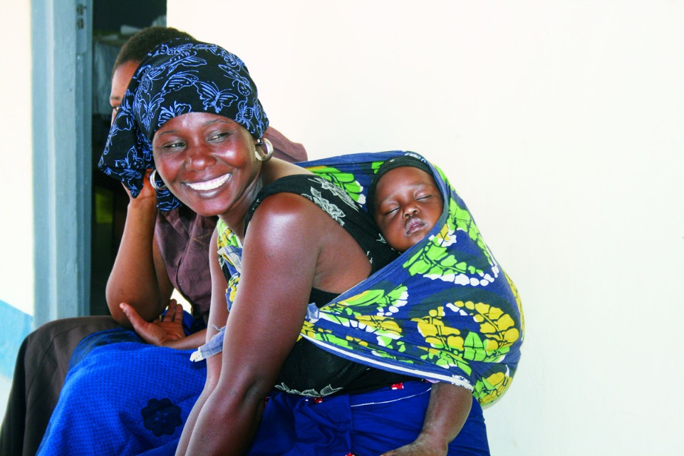 Woman and child