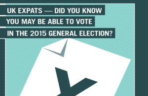 'UK residents overseas will be able to vote in UK's General Election'