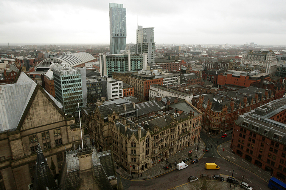 Manchester skyline