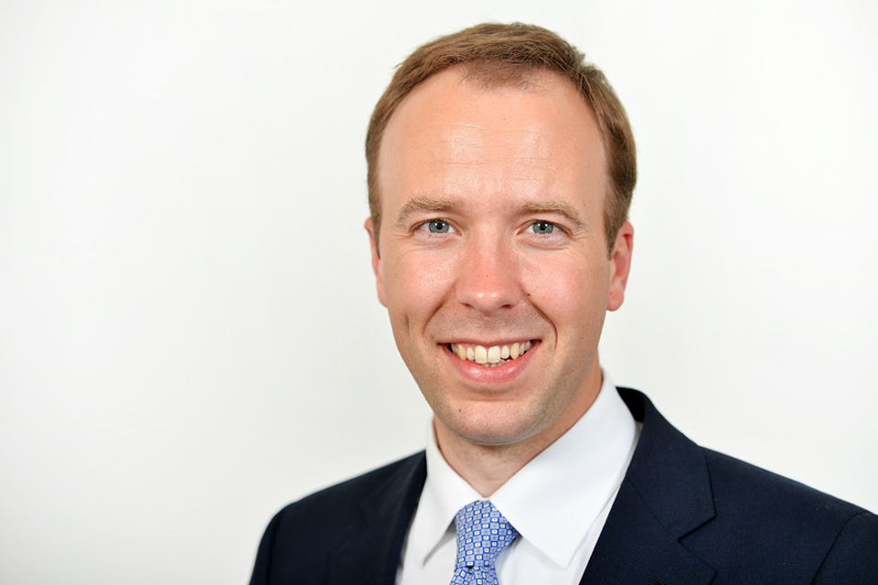 Minister for Cabinet Office Matt Hancock