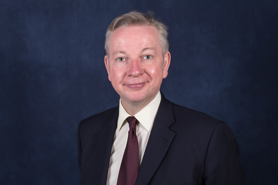 Rt Hon Michael Gove MP