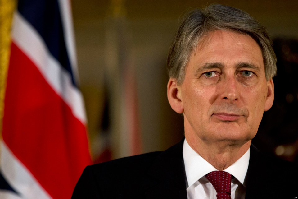 British Foreign Secretary Philip Hammond