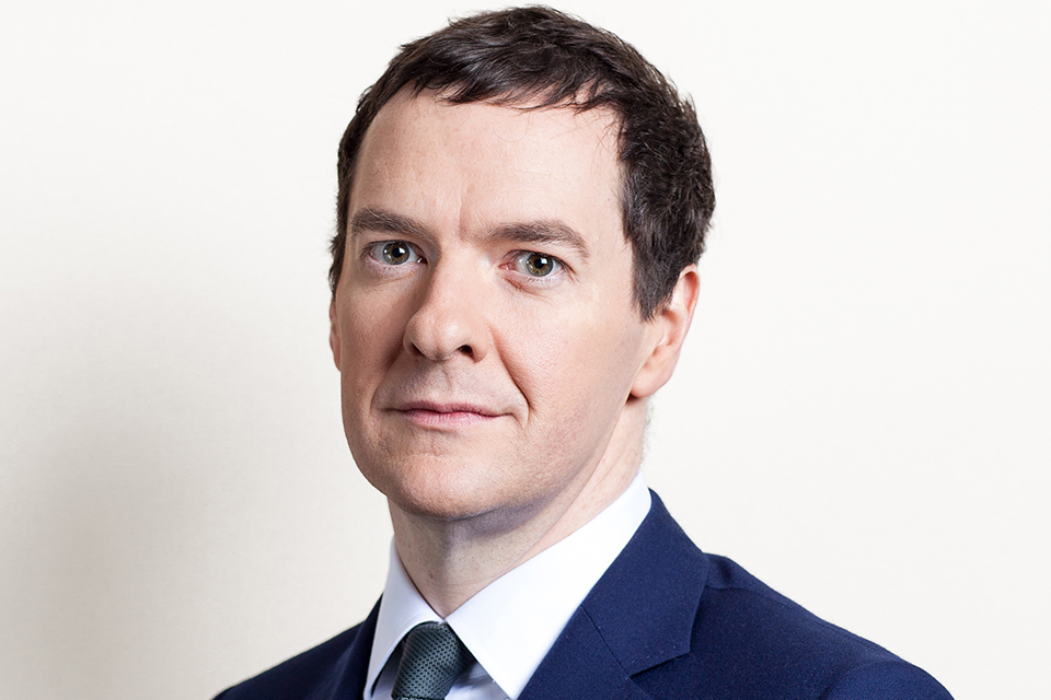 Chancellor of the Exchequer, George Osborne
