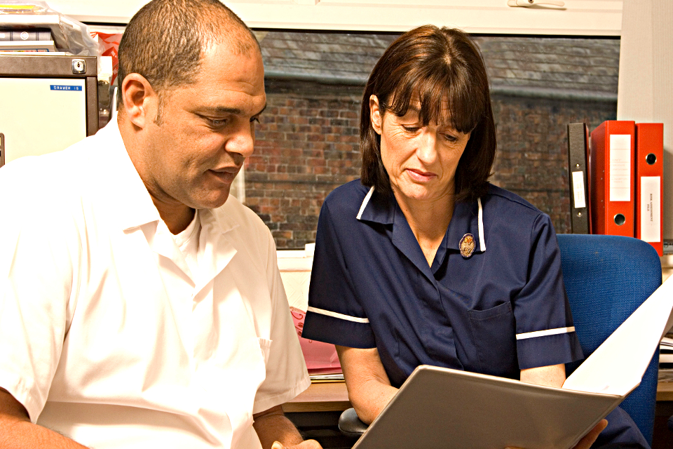Care home workers