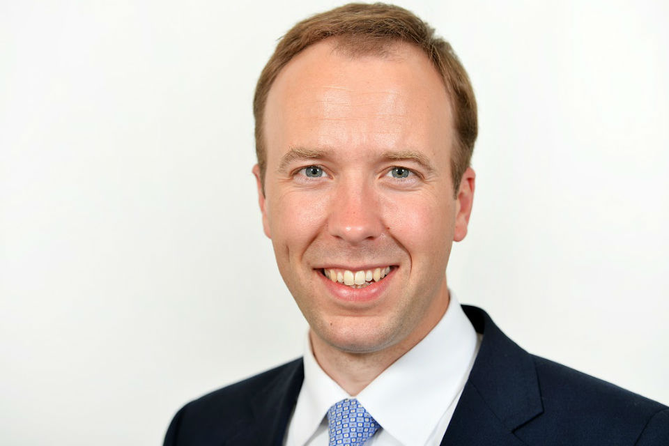 The Rt Hon Matt Hancock MP