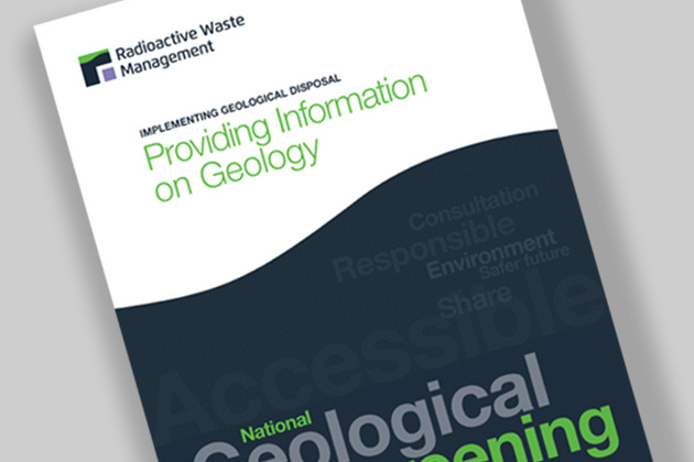 front cover of national geological screening guidance