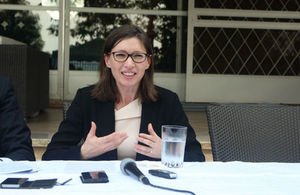 Danae Dholakia, UK Special Envoy for the Great Lakes, May 2016