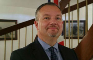 British Ambassador Matthew Lodge