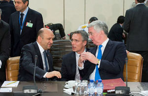Michael Fallon attends NATO Defence Ministers meeting