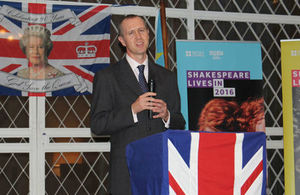 British Ambassador to DRC, Graham Zebedee