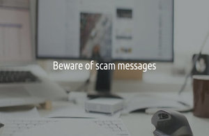 Beware of scam messages