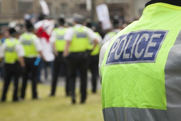 Police in uniform