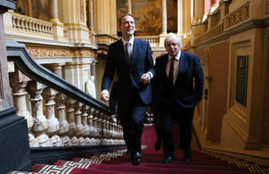 Foreign Secretary Boris Johnson