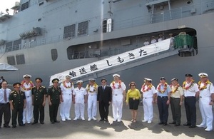 UK Royal Navy Dental Medical Services personnel in Vietnam