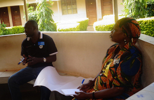Human Rights Defenders training in Karamoja, NE Uganda