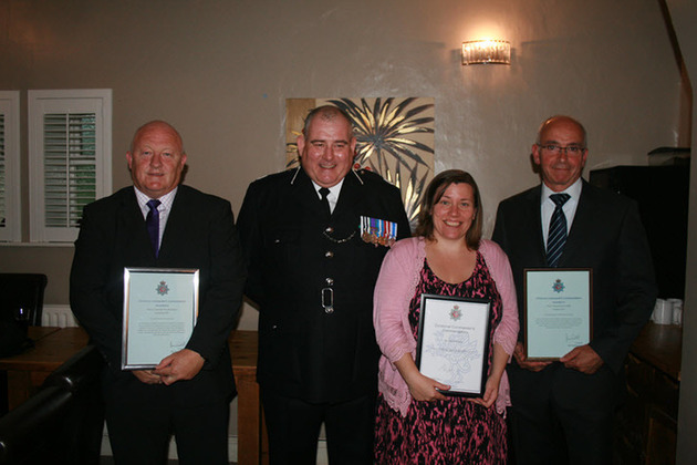 CNC officers and staff commended by Assistant Chief Constable and divisional commanders