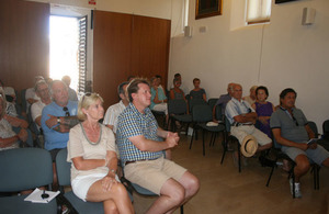 British Deputy Head of Mission in Spain listens to British residents’ concerns following EU referendum