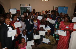 Pre-departure reception for Nigerian Chevening scholars