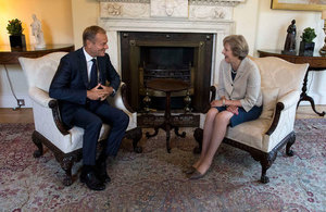 PM meeting with Donald Tusk