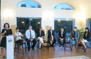 Guest speakers at the International Wildlife Trade (IWT) panel discussion