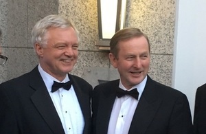 David Davis & Taoiseach Enda Kenny