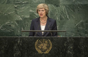 Read 'Theresa May's speech to the UN General Assembly'
