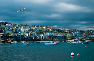 Falmouth harbour Cornwall