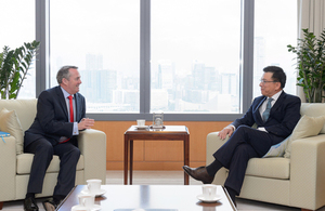 International Trade Secretary Liam Fox’s first visit to Hong Kong