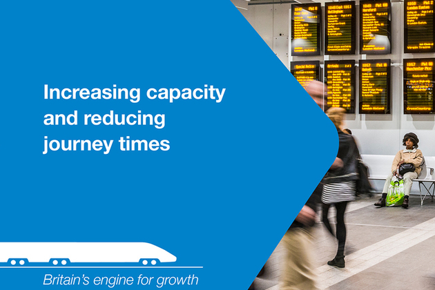 HS2: increasing capacity and reducing journey times.