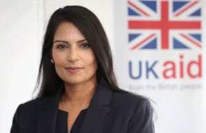 International Development Secretary Rt Hon Priti Patel MP. Picture: DFID
