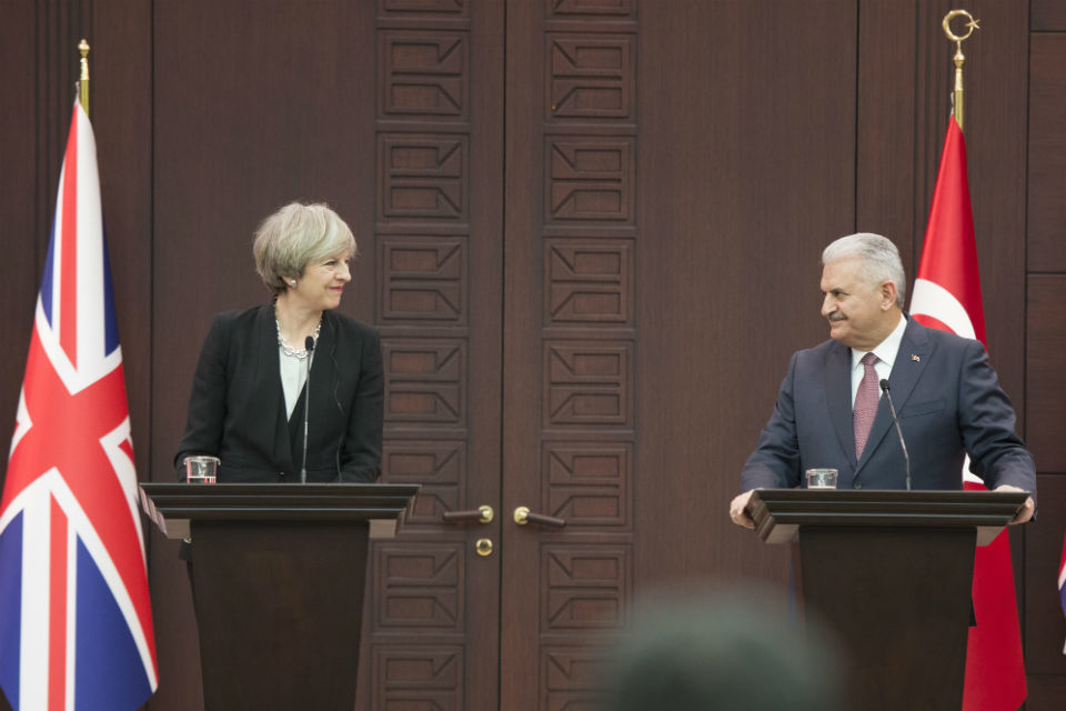 PM press conference with Turkish PM Yildirim: 28 January 2017