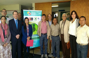 The British Ambassador reaffirmed the UK’s commitment to the environment during a workshop to design an action plan for climate change.