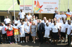 Queen's baton Relay