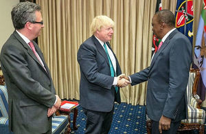 Foreign Secretary visits Kenya