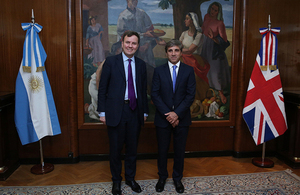 UK Minister of State for Trade and Investment announces £1 billion export credit support for trade with Argentina