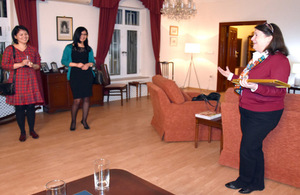 Chevening reception at the British Ambassador's residence