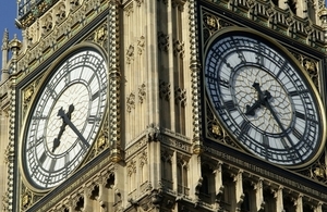 Big Ben clock face 